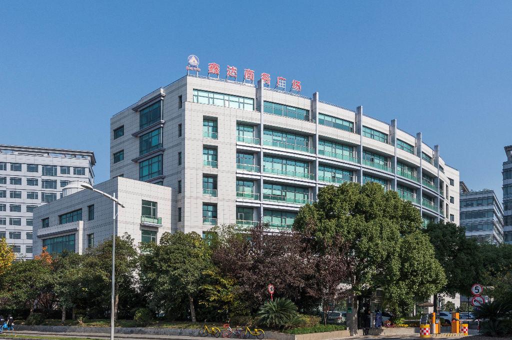 上海鑫達(dá)商務(wù)樓：現(xiàn)代設(shè)計(jì)，寬敞明亮，打造高效辦公環(huán)境