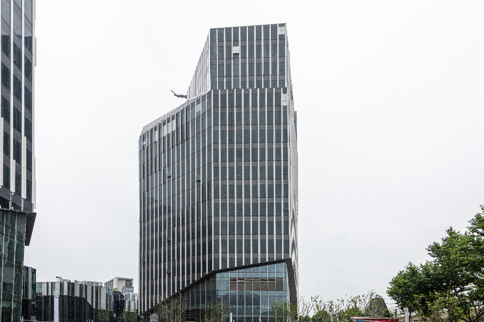 上海長寧國際發(fā)展廣場：獨特山景設計，引領商務新風尚